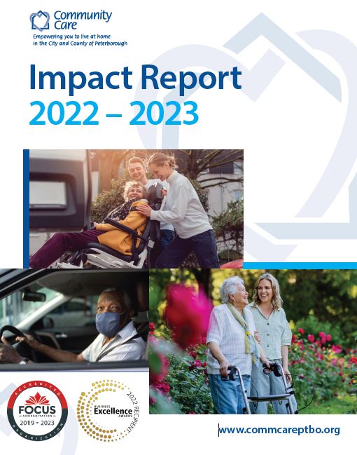 Cover of Annual Impact Report -- clickable link