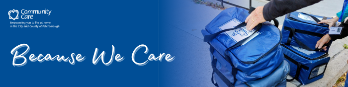 Because We Care graphic