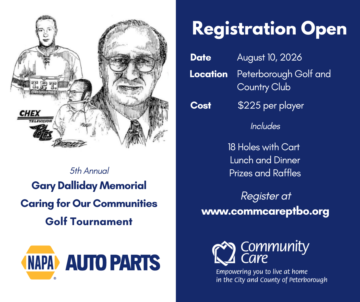 Gary Dalliday Memorial Golf Tournament - Registration Open