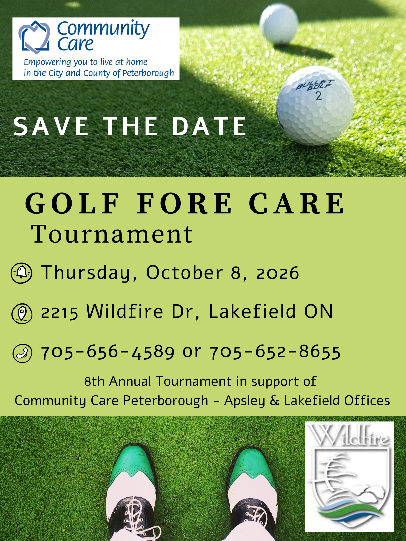 Save the Date - Golf Fore Care 2025